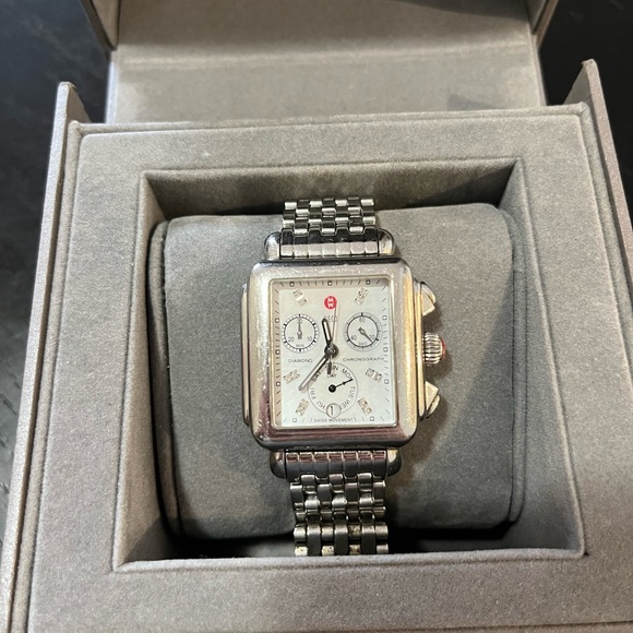 Silver Michele watch - Picture 4 of 10